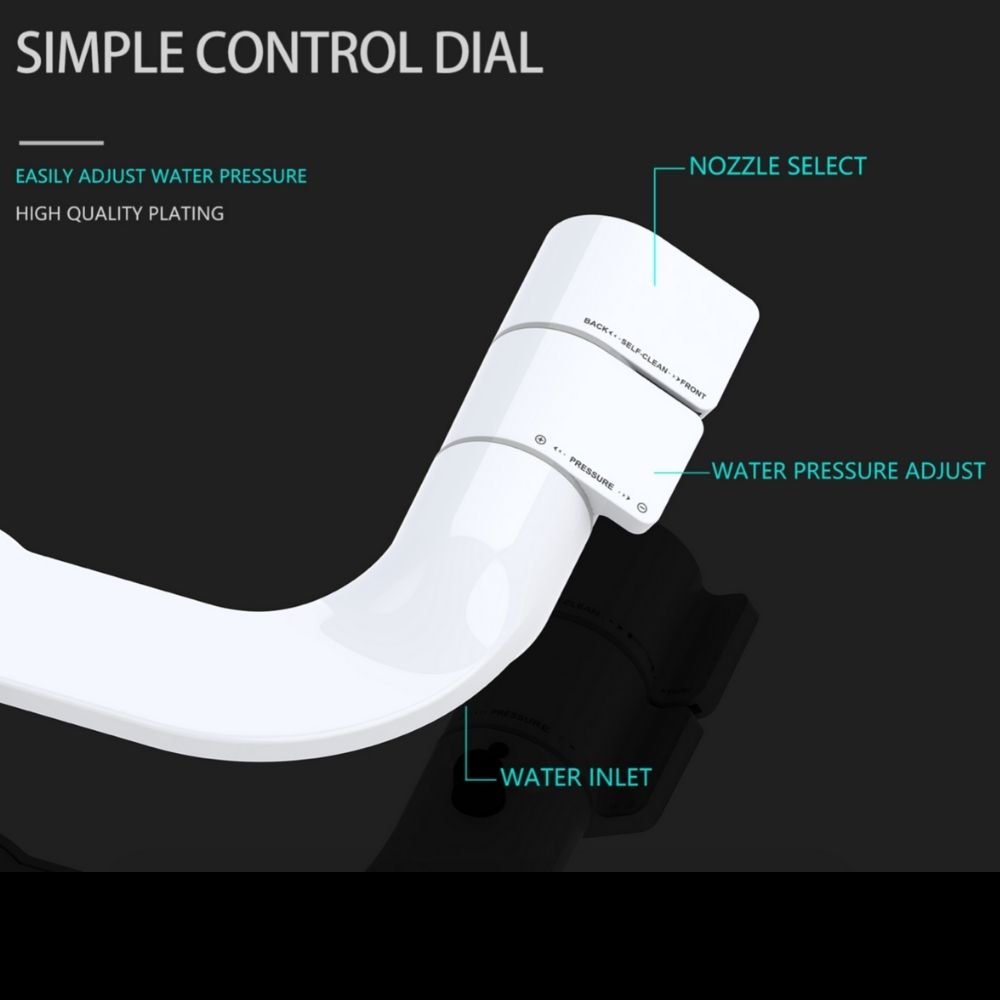 Bidet Toilet Seat Non Electric: image 4
