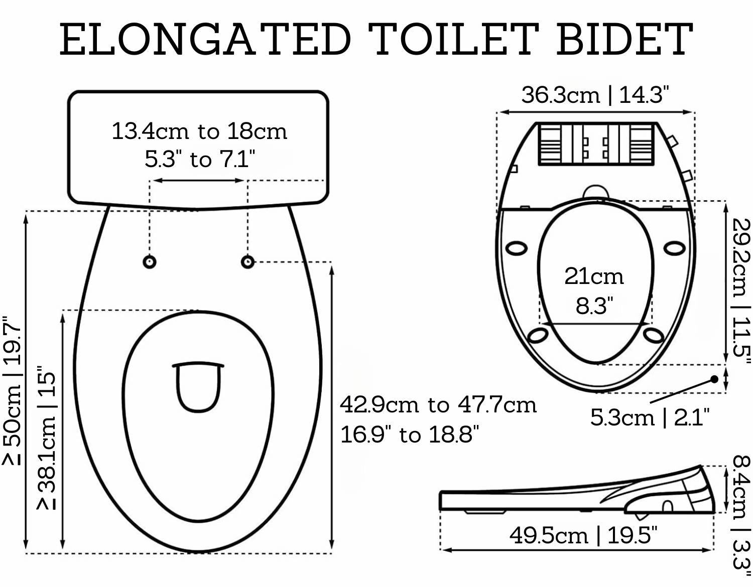 Bidet Toilet Seat: image 5