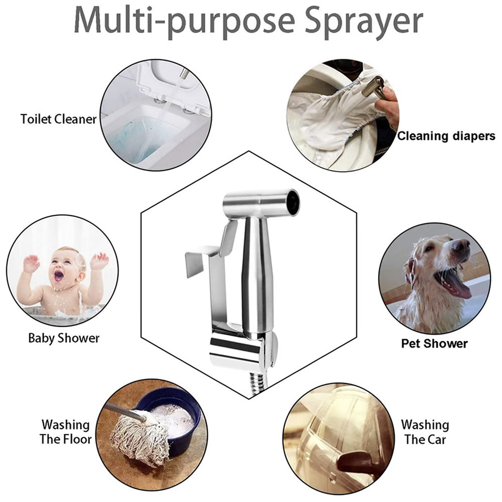 Hand Held Bidet Spray Kit: image 5