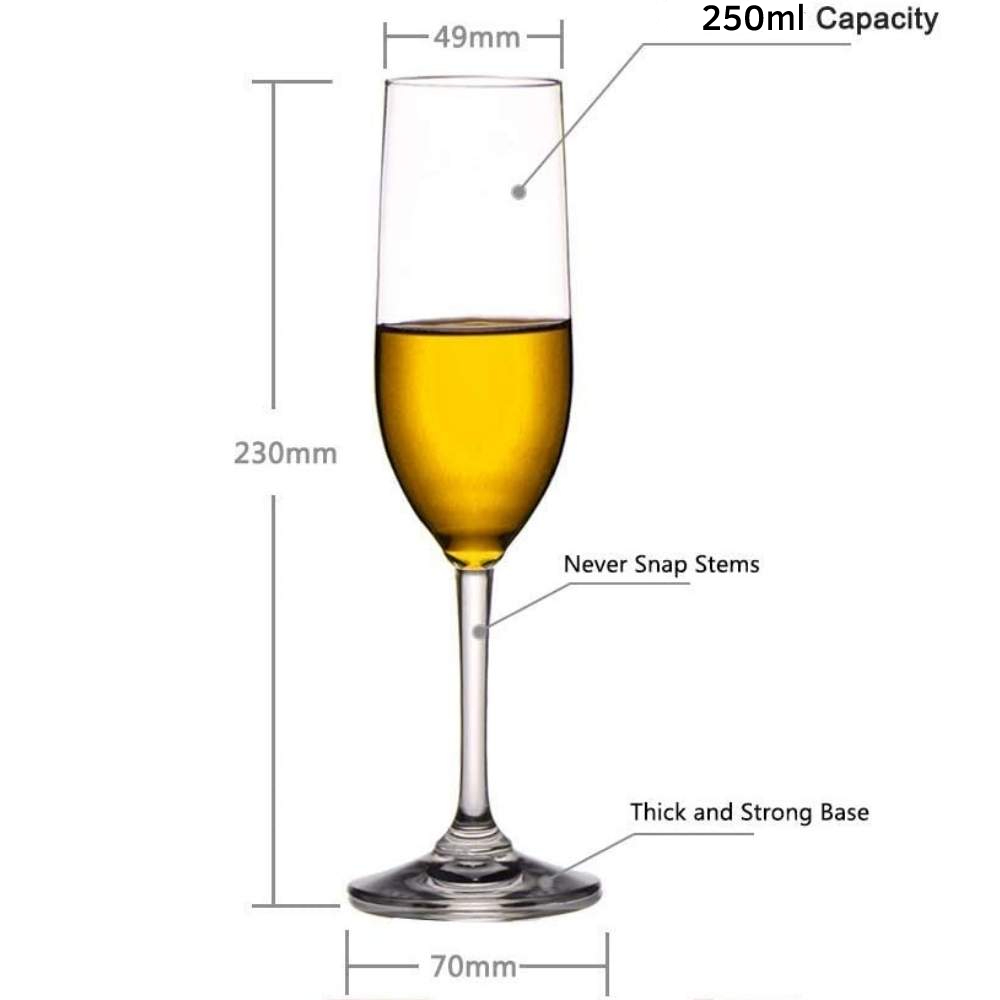 Unbreakable Champagne Glasses: image 2