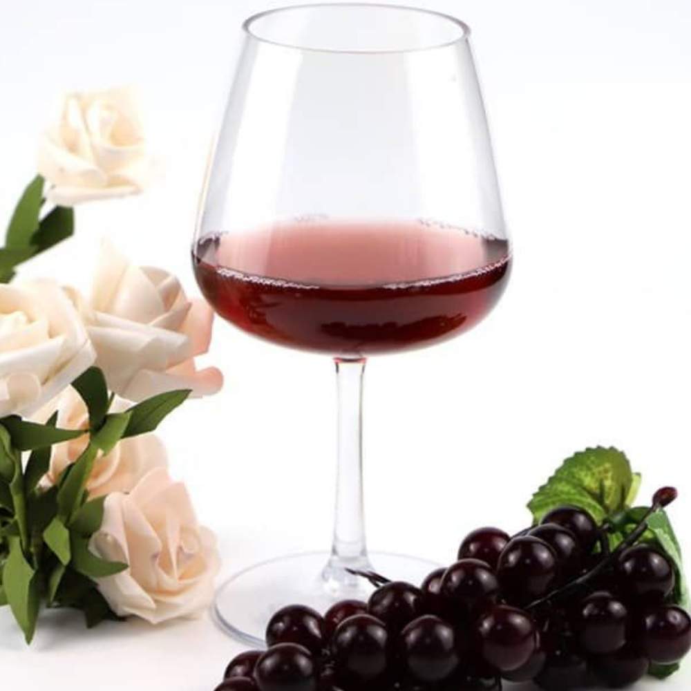 buy plastic red wine glassware